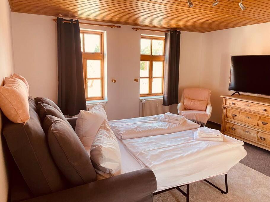 Ferienwohnung Till Eulenspiegel Schoppenstedt Esterno foto